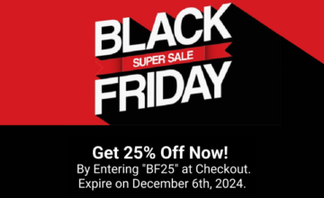 Black Friday Mega Sale: 25% OFF on All Products and Services!